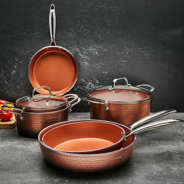Patelnia non-stick Starke Pro Glossy Copper 20 cm indukcja