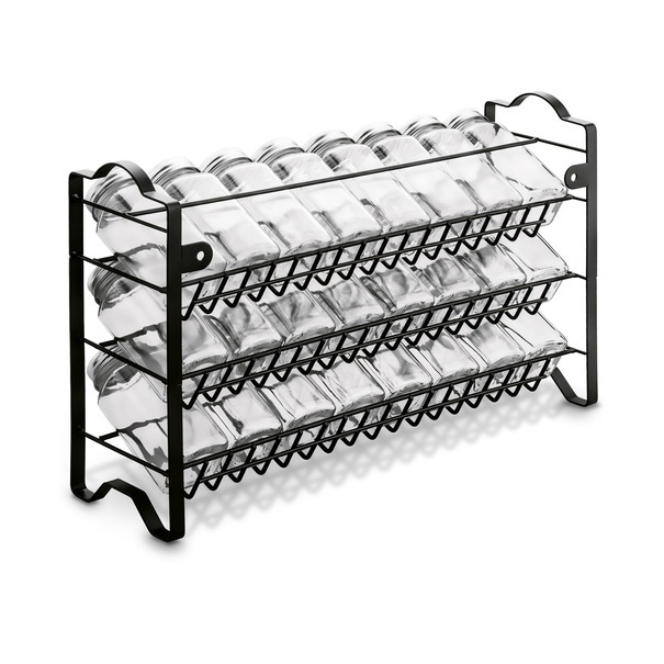 Stojak na przyprawy metalowy Tadar Sabores 24 przyprawniki