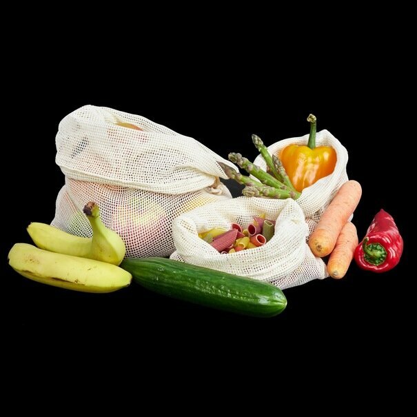Woreczki bawełniane Tadar No Waste 6 szt. r&oacute;żne rozmiary