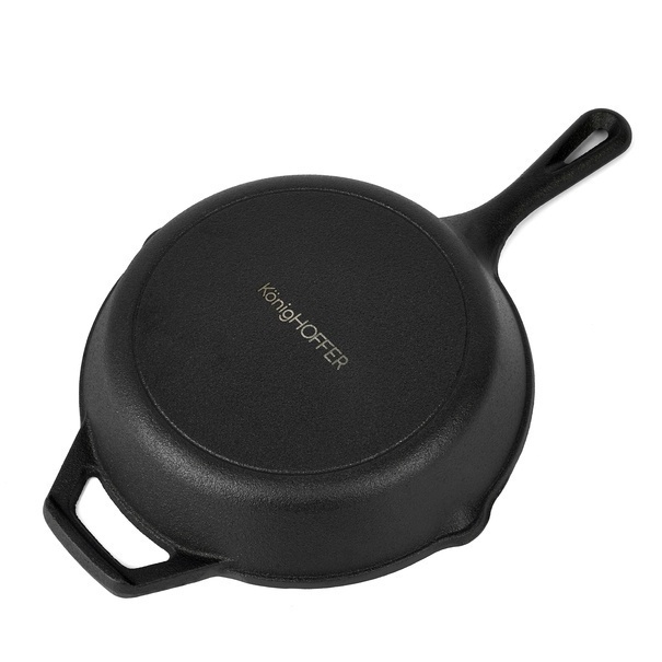 Zestaw 3 patelni żeliwnych Konighoffer 20 cm 24,5 cm 29 cm
