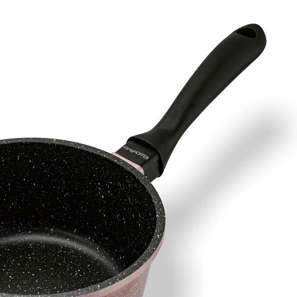Zestaw garnk&oacute;w Konighoffer Pollo Rose Gold 8 element&oacute;w 2 nakładki i 2 podkładki