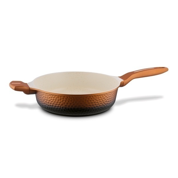 Zestaw garnk&oacute;w na indukcję Starke Pro Texture Copper 10 element&oacute;w
