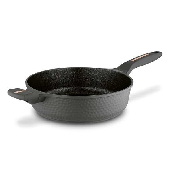 Zestaw garnk&oacute;w na indukcję Starke Pro Texture Grey 10 element&oacute;w