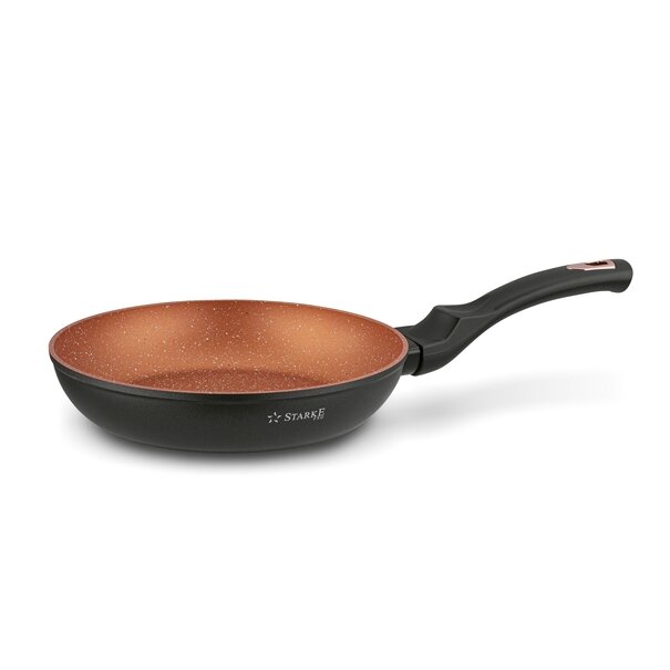 Zestaw garnk&oacute;w na indukcję z powłoką marmurową Starke Pro Dark Copper 10 element&oacute;w