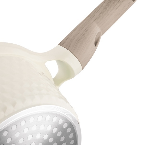 Komplet garnk&oacute;w ceramicznych 9 element&oacute;w Konighoffer Rosti kremowe
