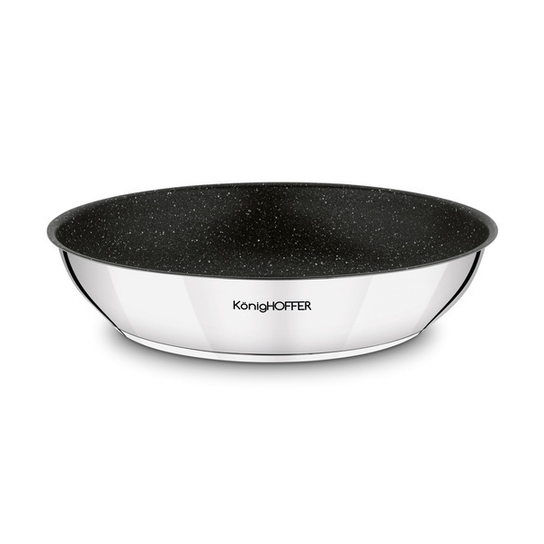 Zestaw 3 patelni z odpinaną rączką Konighoffer Colate 20 cm 24 cm 28 cm