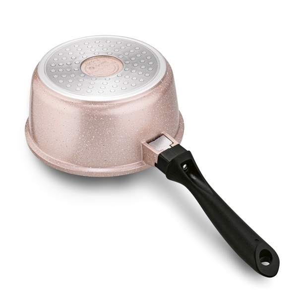 Zestaw garnk&oacute;w Konighoffer Pollo Rose Gold 8 element&oacute;w 2 nakładki i 2 podkładki