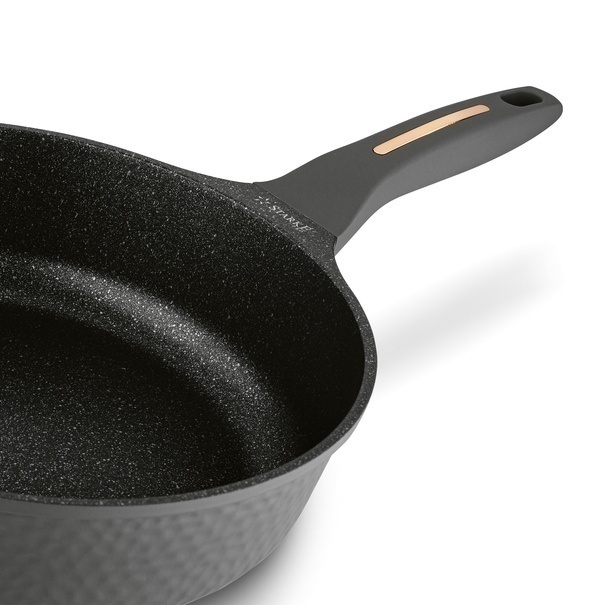Zestaw garnk&oacute;w na indukcję Starke Pro Texture Grey 10 element&oacute;w