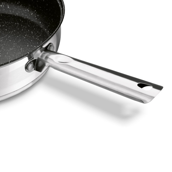 Komplet garnk&oacute;w nierdzewnych z patelnią non stick Tadar Roger 12 element&oacute;w