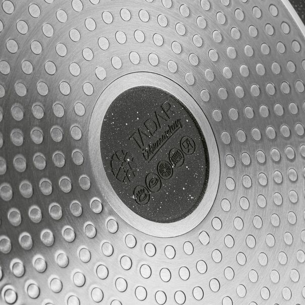 Patelnia marmurowa do pancakes i plack&oacute;w Tadar Marble Buźki 26 cm indukcja