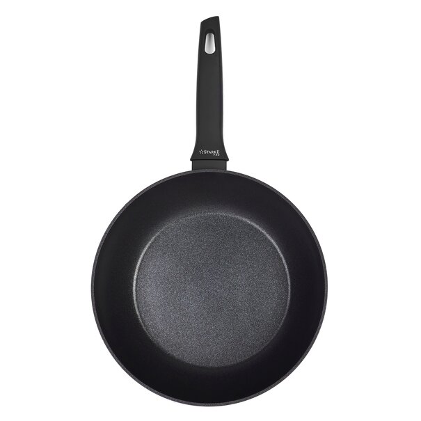 Patelnia WOK z pokrywką non-stick na indukcję Starke Pro Sirius 28 cm