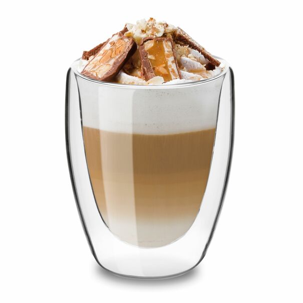 Szklanki termiczne do kawy Tadar Sublime Barista 80 ml 200 ml 350 ml 6 szt.