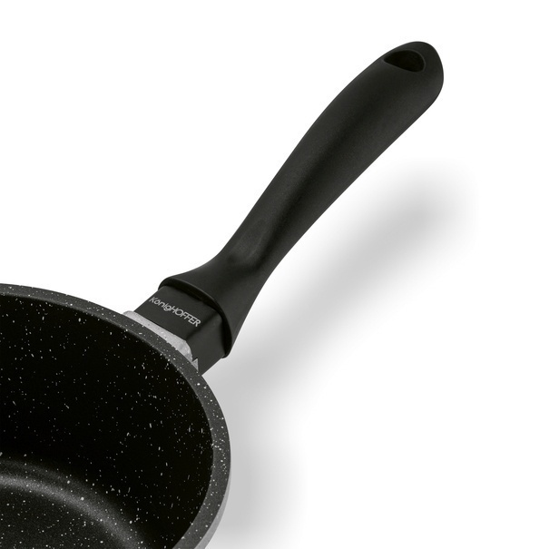 Zestaw garnk&oacute;w Konighoffer Pollo Grey 8 element&oacute;w 2 nakładki i 2 podkładki