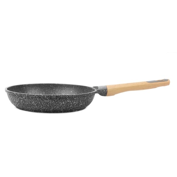 Zestaw garnk&oacute;w i patelni granitowych Starke Pro Ashen Granite 9 element&oacute;w i 5 miarek