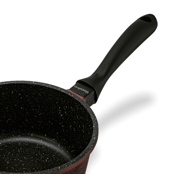Zestaw garnk&oacute;w Konighoffer Pollo Brown 8 element&oacute;w 2 nakładki i 2 podkładki