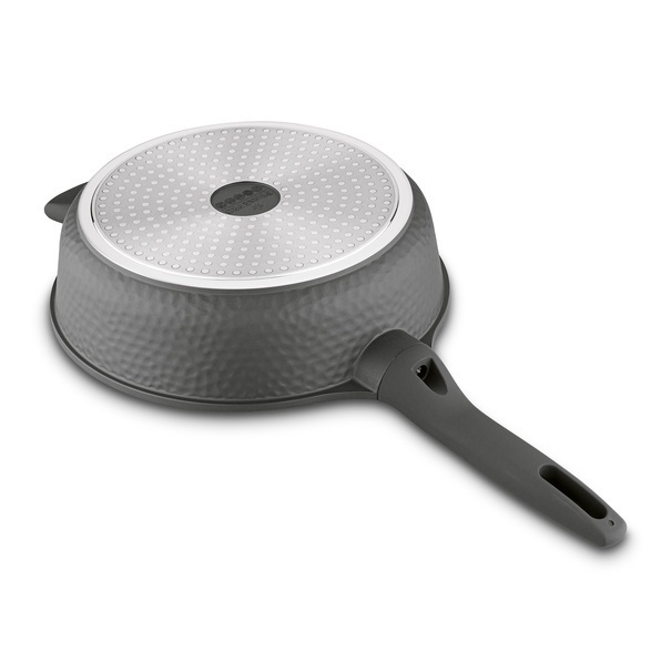 Zestaw garnk&oacute;w na indukcję Starke Pro Texture Grey 10 element&oacute;w
