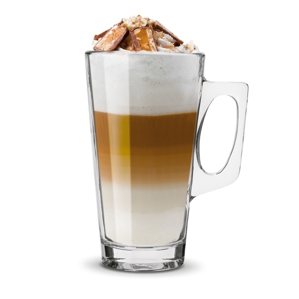 Komplet szklanek Tadar Alani 380 ml 6 sztuk i 6 łyżeczek koktajlowych
