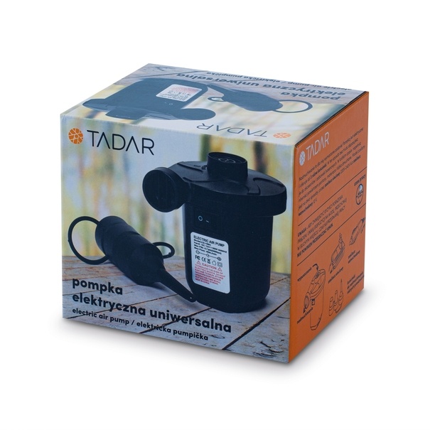 Pompka elektryczna z 3 końc&oacute;wkami Tadar 230V / 12V