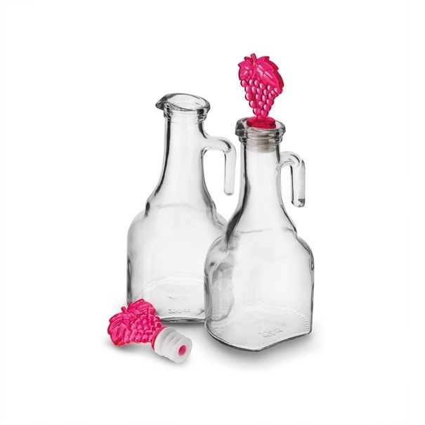 Butelki na oliwę szklane Sarina 250 ml 2 sztuki mix kolor&oacute;w