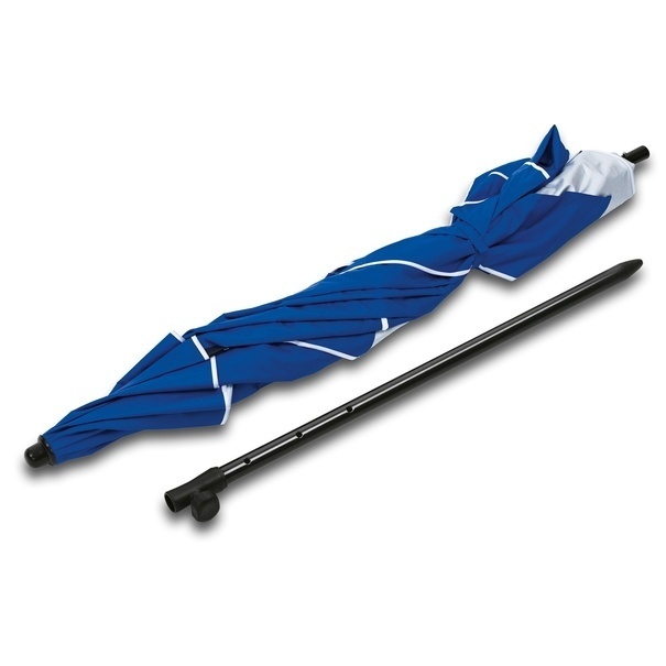 Parasol plażowy z pokrowcem Tadar Deluxe XL 240 cm niebieski