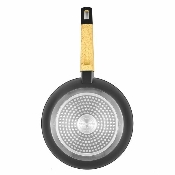 Zestaw 4 patelni marmurkowych Konighoffer Horta 20 24 28 cm i WOK 30 cm