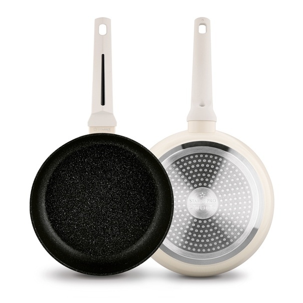 Zestaw garnk&oacute;w na indukcję non-stick Starke Pro Brule 9 element&oacute;w