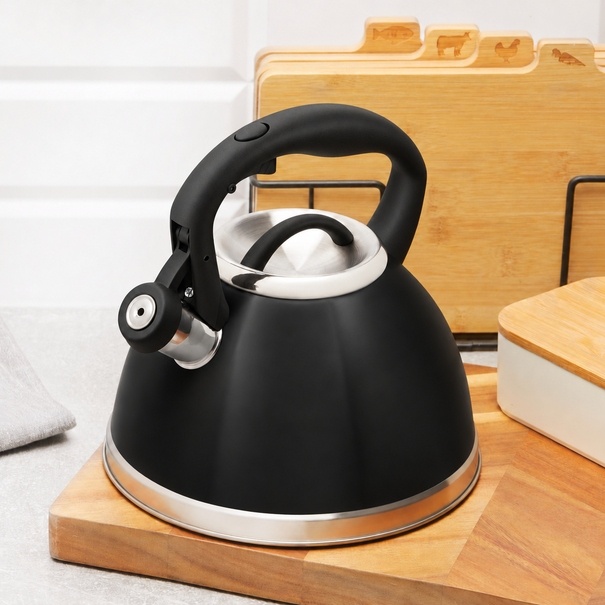 Czajnik na indukcję Konighoffer Avery Black 3 l czarny mat