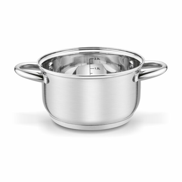 Garnek ze stali nierdzewnej Tadar Cori 18 cm z pokrywką