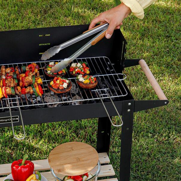 Grill ogrodowy na węgiel Konighoffer 86 x 41 x 80 cm
