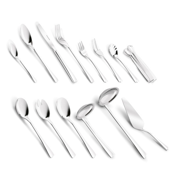 Komplet sztućc&oacute;w w sk&oacute;rzanej walizce Konighoffer Serenity 72 elementy