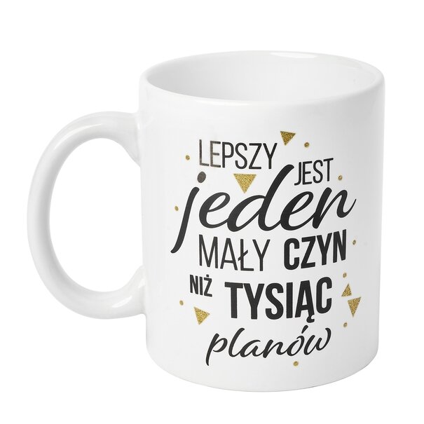 Kubek BGtech Lepszy jest jeden mały czyn 300 ml