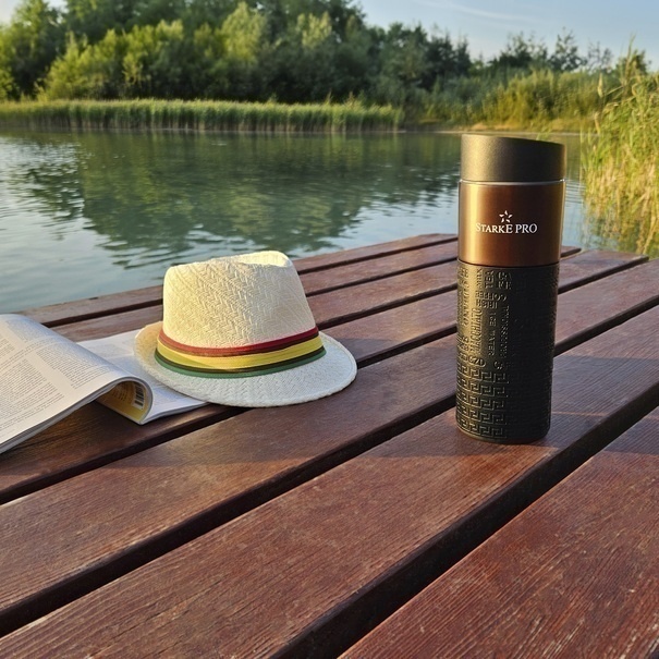 Kubek termiczny Starke Pro Mocha 350 ml ciemny brąz