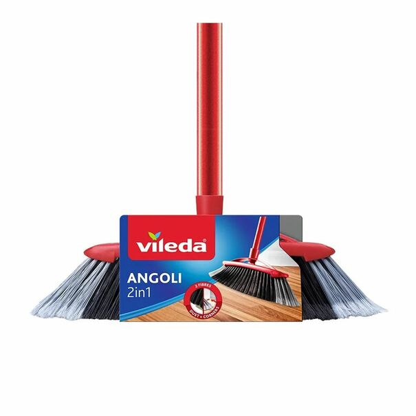 Miotła Vileda Angoli 2w1 profilowana z kijem 130 cm