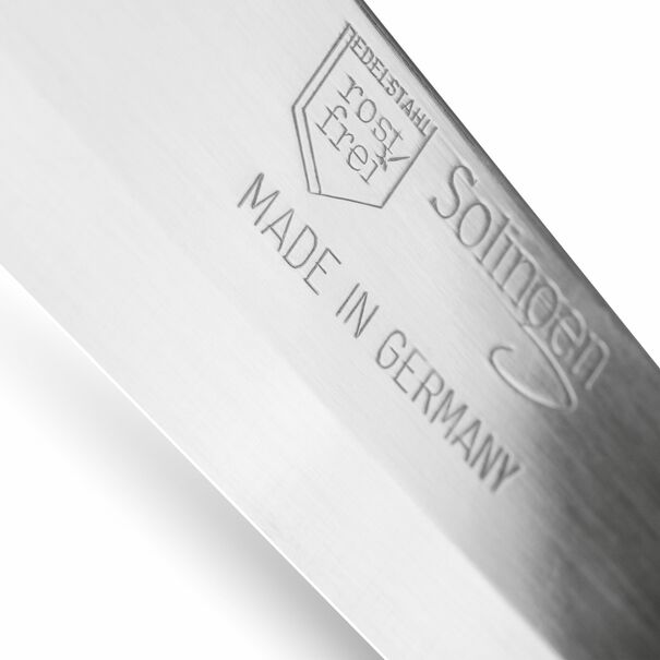 N&oacute;ż kuchenny uniwersalny MS Tworzywa Solingen 18 cm czarny