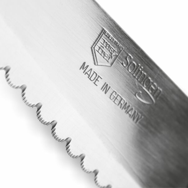 N&oacute;ż śniadaniowy do kanapek i smarowania MS Tworzywa Solingen 9 cm czarny