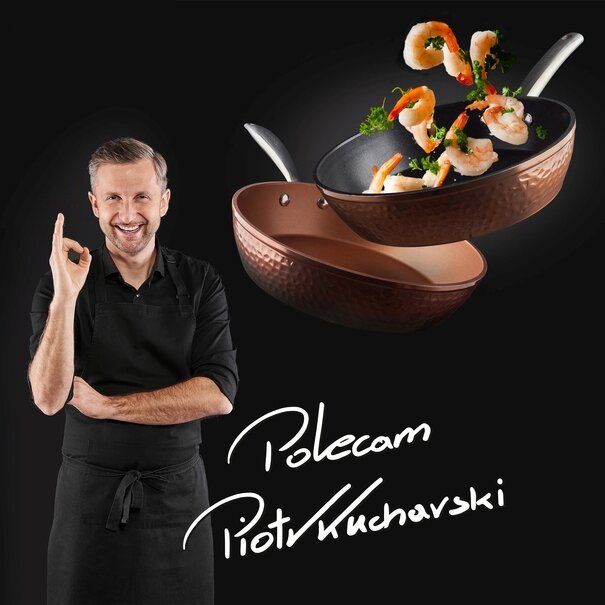 Patelnia na indukcję Starke Pro Black Copper 20 cm