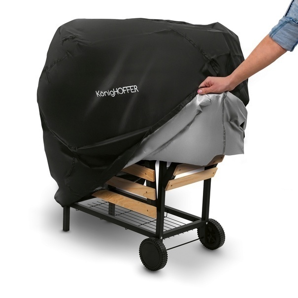 Pokrowiec na grill wodoodporny Konighoffer BBQ 90 x 50 x 94 cm