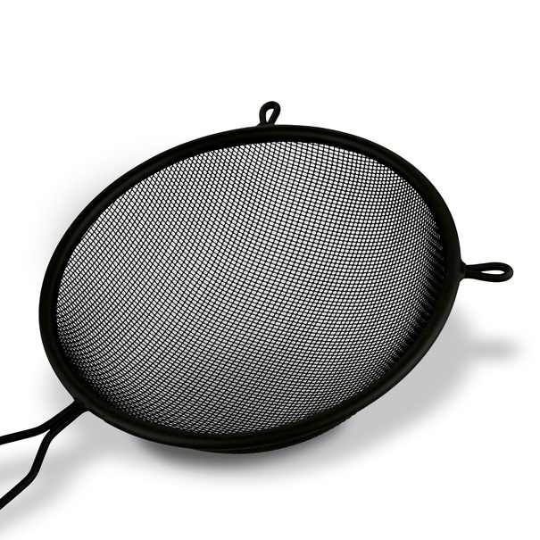 Sitko kuchenne z rączką Konighoffer Dark 23 cm czarne