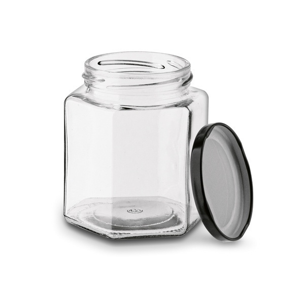 Słoik szklany z metalową zakrętką Tadar Jawa 400 ml