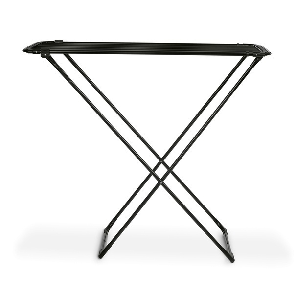 Suszarka balkonowa teleskopowa Tadar Maya 108-176 x 55 x 94 cm czarna