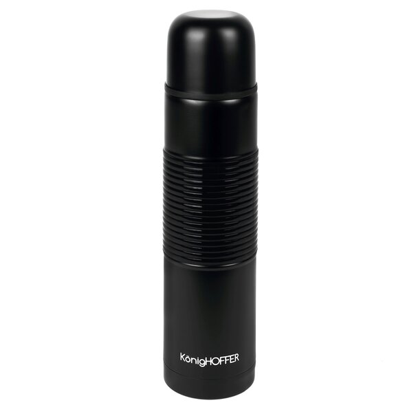 Termos nierdzewny do kawy i herbaty Konighoffer Alpha 1 l czarny