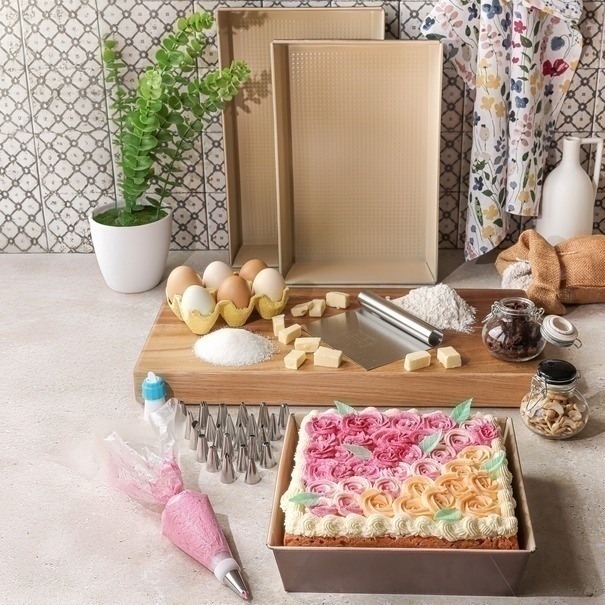 Zestaw 3 form do pieczenia z powłoką ceramiczną Tadar