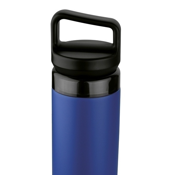 Butelka termiczna z sitkiem Starke Pro Lazaro 400 ml granatowa
