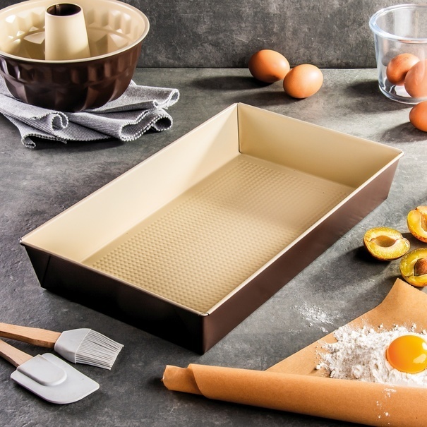 Forma uniwersalna z powłoką ceramiczną Tadar prostokątna 40 x24 x 6 cm