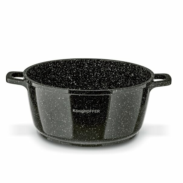 Garnek ceramiczny z pokrywką Konighoffer Kingstone 4,4 l na indukcję