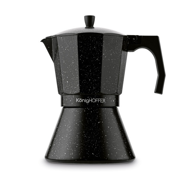 Kawiarka włoska KonigHOFFER Black Granite Marble 720 ml