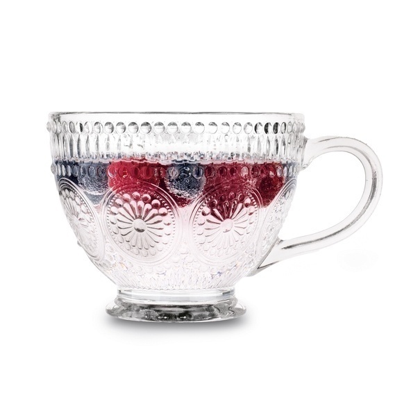 Kubek szklany filiżanka Tadar Laura 400 ml