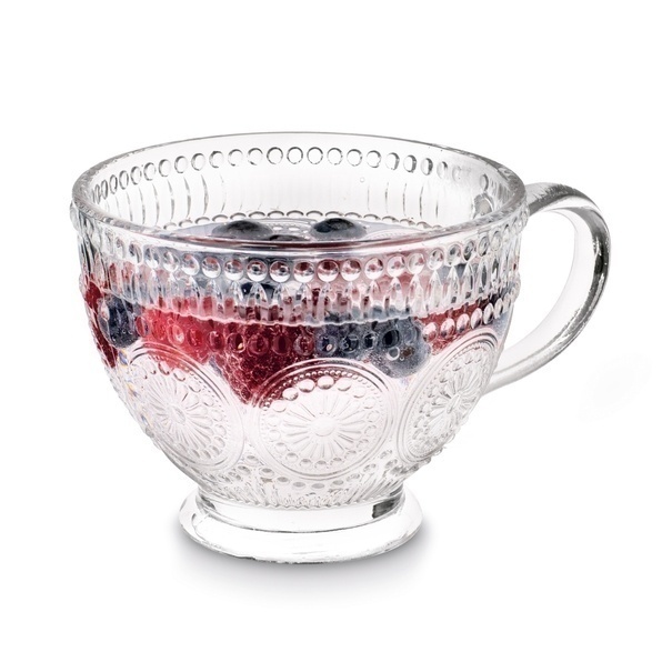 Kubki szklane filiżanki Tadar Laura 400 ml 6 sztuk