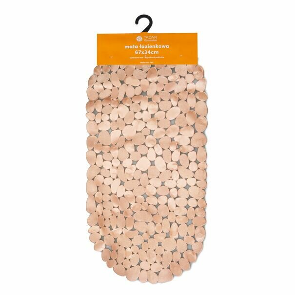 Mata łazienkowa Tadar 67 x 34 cm rose gold