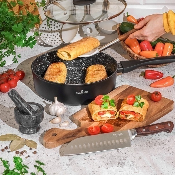 N&oacute;ż Santoku Starke Pro Silva 18 cm